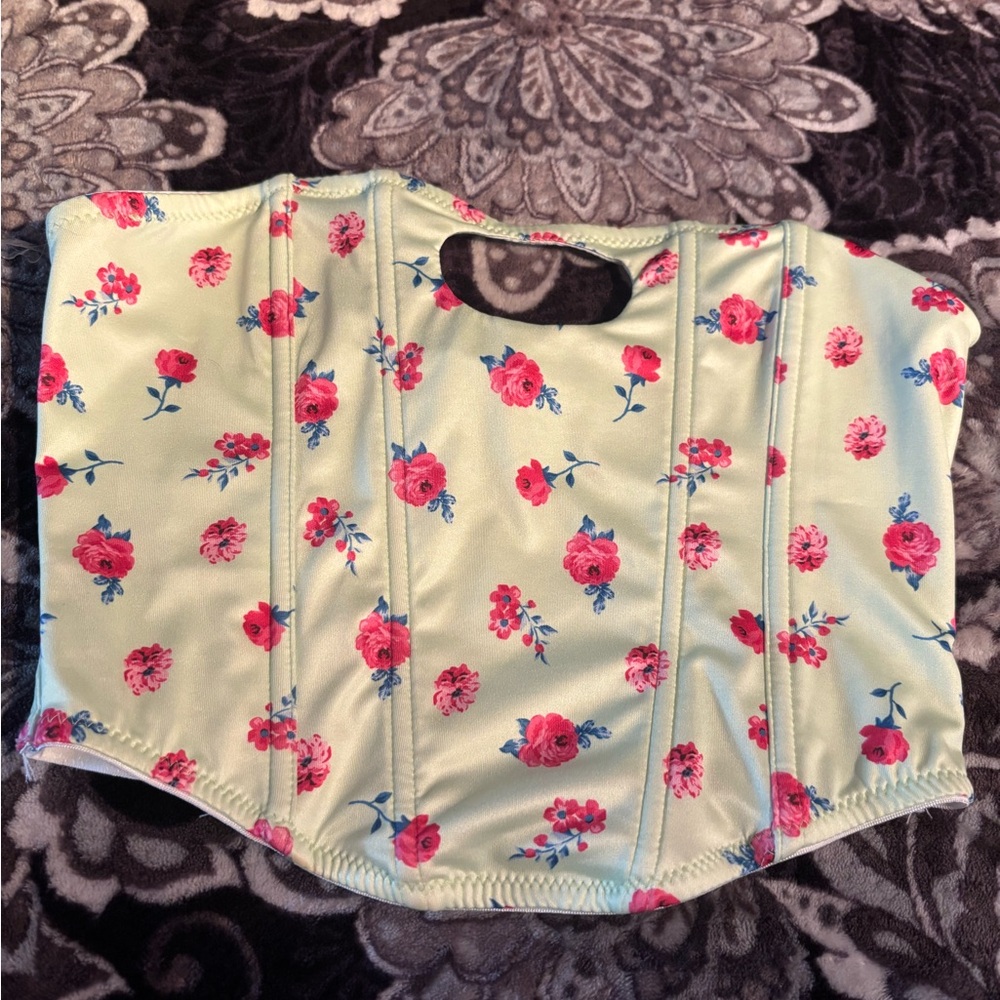 Floral Corset Top